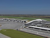 Fasada nowego lotniska w Turkmenistanie zdj. 3