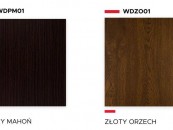 Ofertę palety Aliplast Wood Colour Effect uzupełniono o nowe dekory: PALONY MAHOŃ i ZŁOTY ORZECH zdj. 1