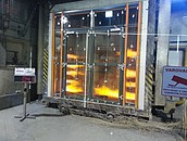 Badanie ogniowe fasada MC Fire + drzwi AF70