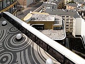Libet - Kostka brukowa na dachu biurowca Zebra Tower w Warszawie2