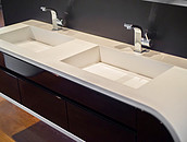 Podwójną umywalkę z szafką łazienkową GOOGLE zdj. 4