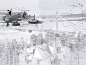 Zgłoszenie z Polski wygrywa konkurs na koncepcję architektoniczną muzeum śniegu dla św. Mikołaja zdj. 5