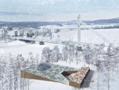 Zgłoszenie z Polski wygrywa konkurs na koncepcję architektoniczną muzeum śniegu dla św. Mikołaja zdj. 8