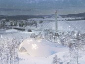 Zgłoszenie z Polski wygrywa konkurs na koncepcję architektoniczną muzeum śniegu dla św. Mikołaja zdj. 11