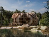 Projekt zakorzeniony w naturze. Nowa wizja architektury na Wyspie Sobieszewskiej według pracowni Ideograf zdj. 7