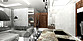 ARTDESIGN - Wnętrza apartamentu – pokój dzienny z kuchnią