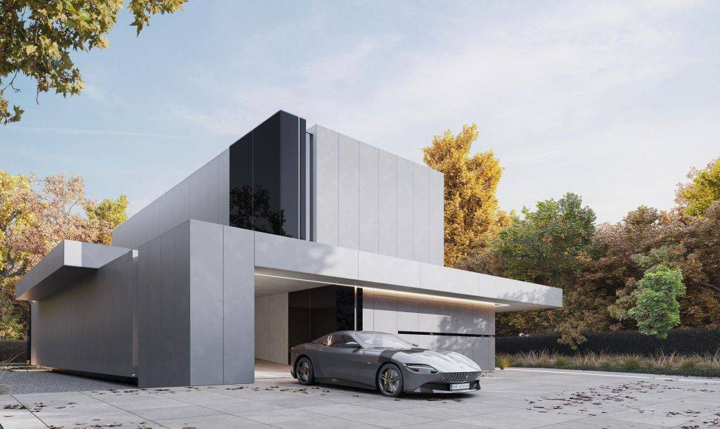 Dom, który posiada w sobie DNA wyjątkowego modelu Ferrari. Nowy projekt REFORM ARCHITEKT zdj. 1