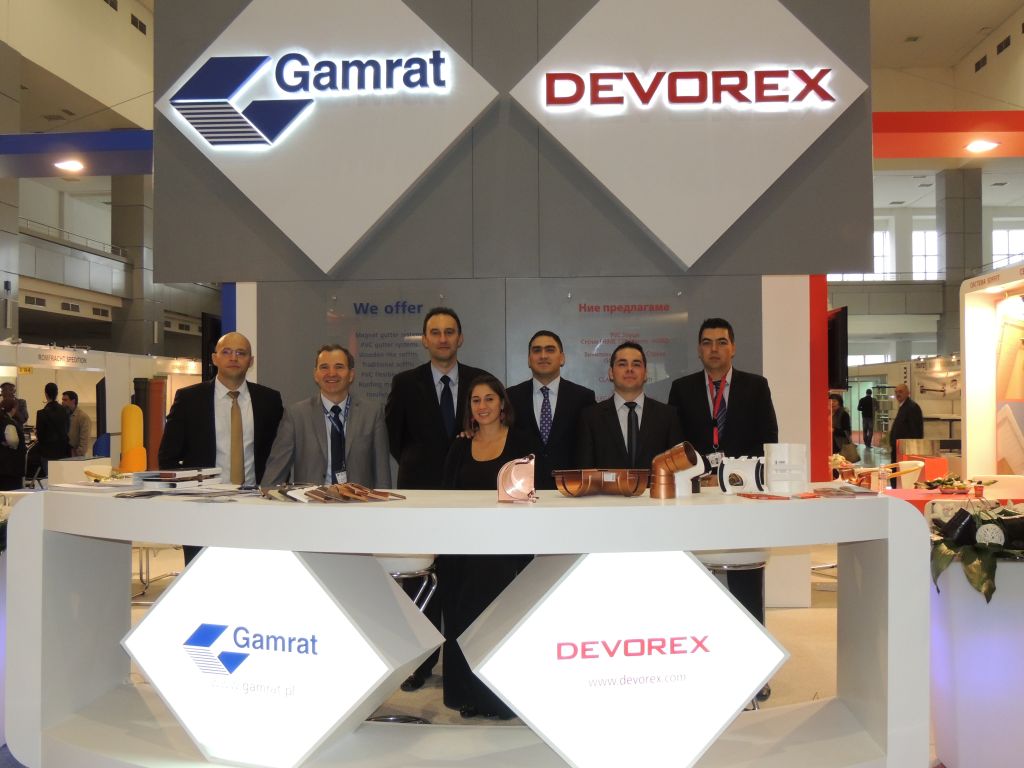 GAMRAT SA i Devorex Ltd na Międzynarodowych Targach Budowlanych Stroytech 2013