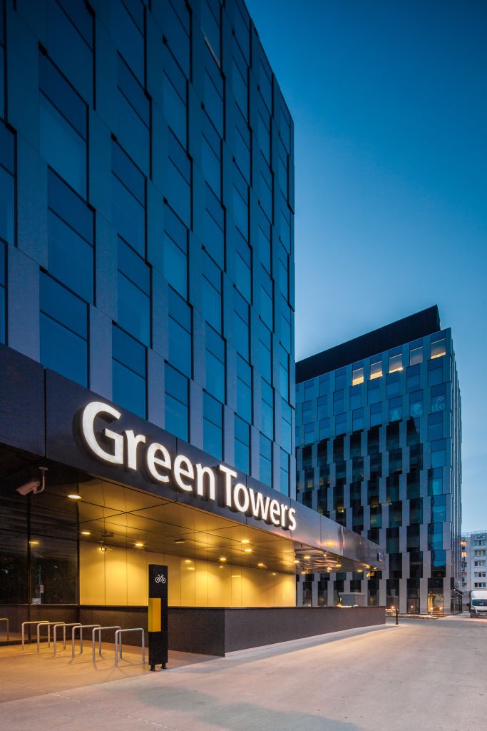 GURADIAN - Green Towers z szkleniem SunGuard®