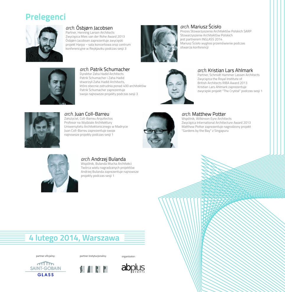 Plakat konferencji INGLASS Warszawa 2014 zdj. 2