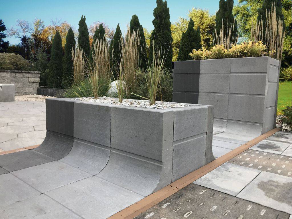 Dekoracyjne elementy betonowe w ogrodzie zdj. 4
